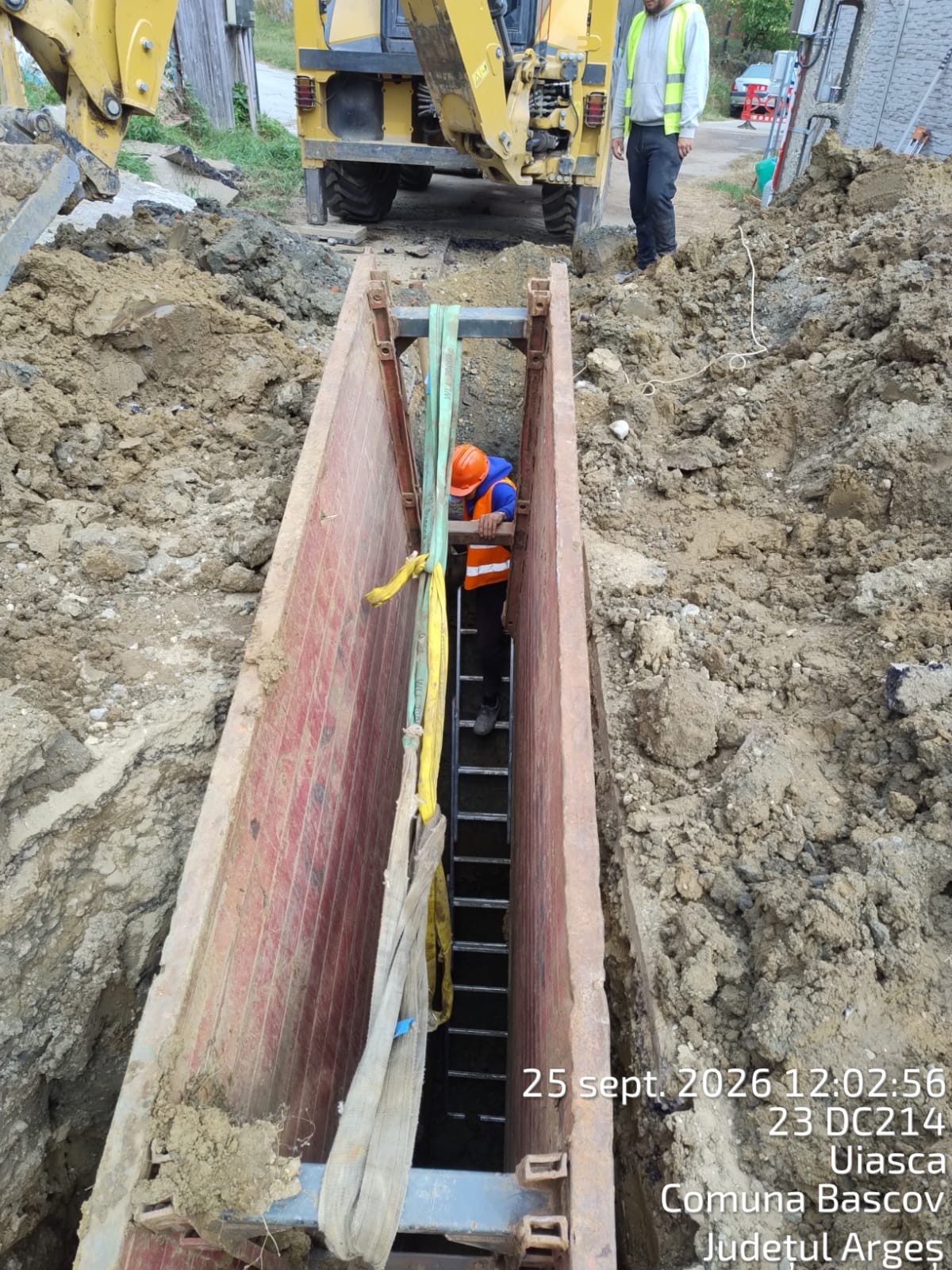 CL 06 – UAT Bascov, str. Uiasca – Lucrări de execuție a rețelei de canalizare menajeră și montare a sprijinirilor